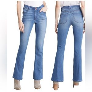 #249✔️Wit & Wisdom Light Blue High Rise Itty Bitty Boot Bootcut jeans